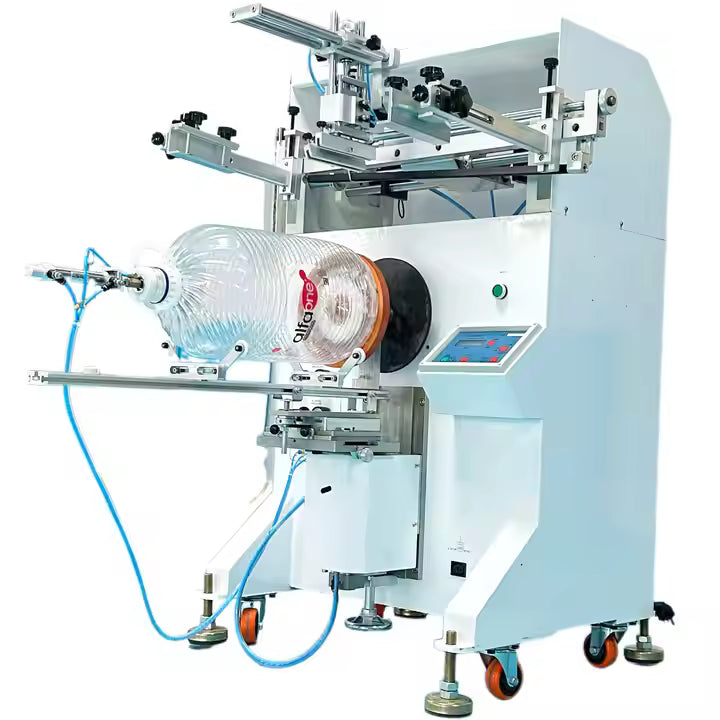 High-speed Printing Tube Round Surface Single-color Semi-automatic Screen Printing Machine for Tube, Cup Screen Printers